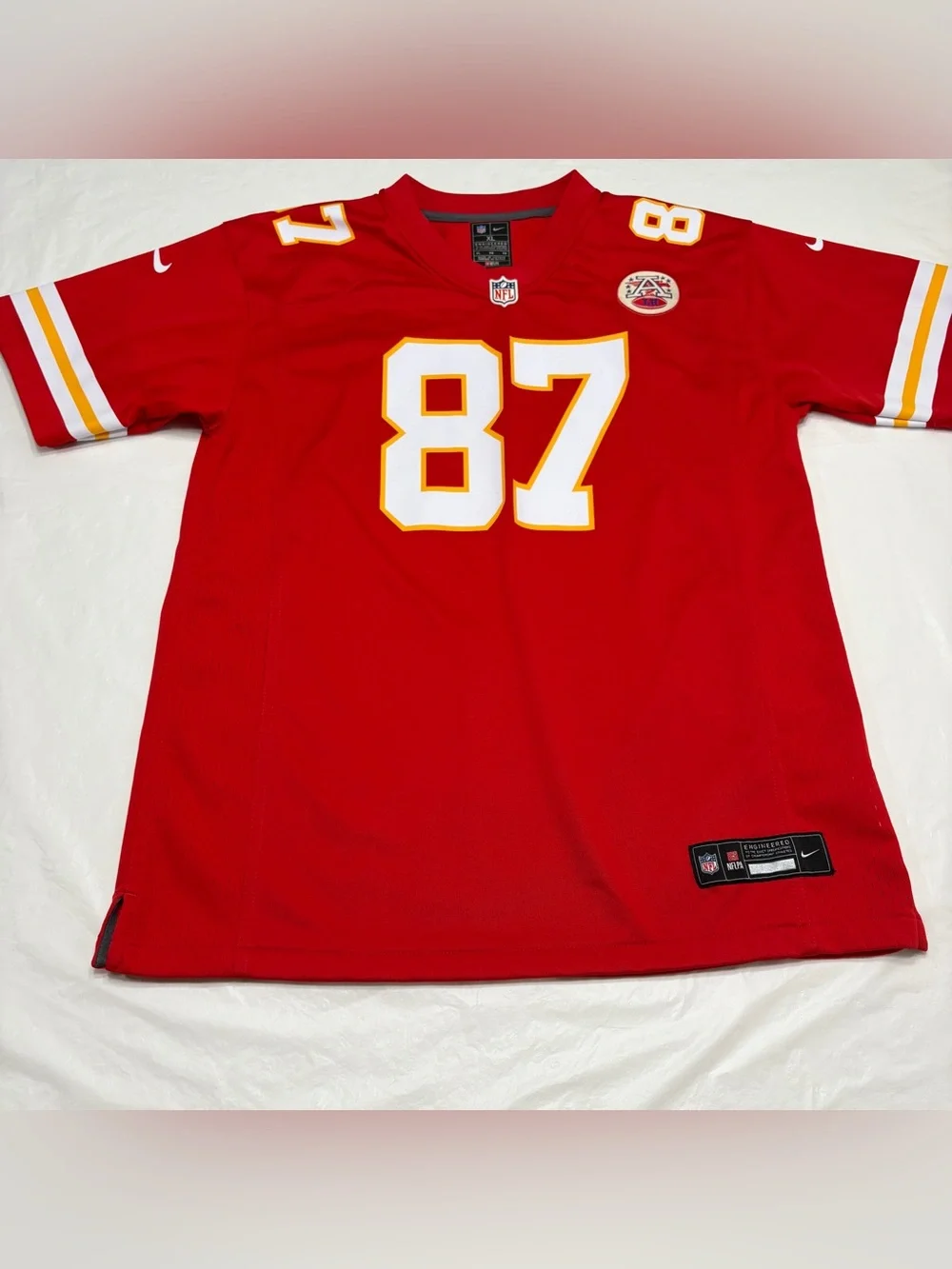 Travis Kelce #87 Kansas City Chiefs Nike Jersey Youth Boys Size XL